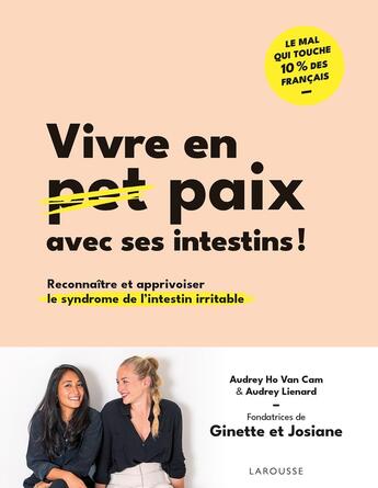 Couverture du livre « La rage au ventre » de Audrey Lienard et Audrey Ho Van Cam aux éditions Larousse