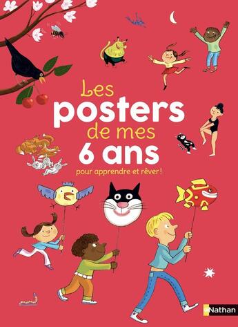 Couverture du livre « Les posters de mes 6 ans pour apprendre et rêver ! » de  aux éditions Nathan