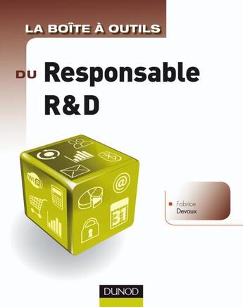 Couverture du livre « Du responsable R&D » de Fabrice Devaux aux éditions Dunod