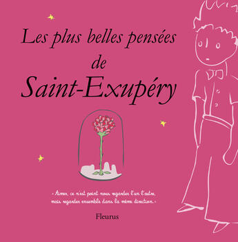 Couverture du livre « Les plus belles pensées d'Antoine de Saint-Exupéry » de Antoine De Saint-Exupery aux éditions Fleurus