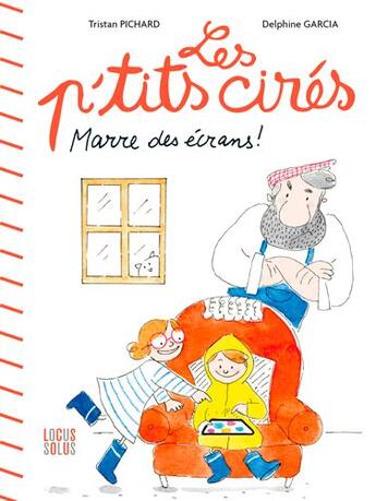 Couverture du livre « Marre des écrans ! » de Tristan Pichard et Delphine Garcia aux éditions Locus Solus