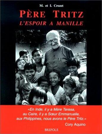 Couverture du livre « Pere tritz l'espoir a manille » de Crozet aux éditions Brepols