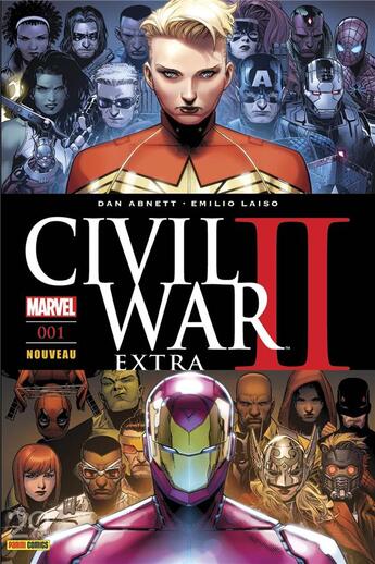 Couverture du livre « Civil war II - extra n.1 » de  aux éditions Panini Comics Fascicules