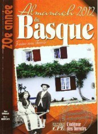 Couverture du livre « Almanach du basque 2012 » de  aux éditions Communication Presse Edition