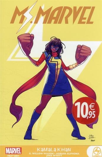 Couverture du livre « Ms Mrvel t.1 :: Kamala Khan » de Adrian Alphona et G. Willow Wilson et Jake Wyatt aux éditions Panini