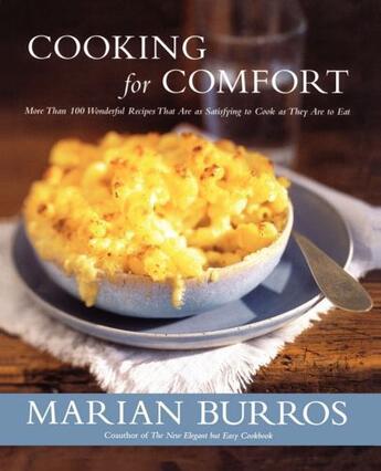 Couverture du livre « Cooking for Comfort » de Burros Marian aux éditions Simon & Schuster