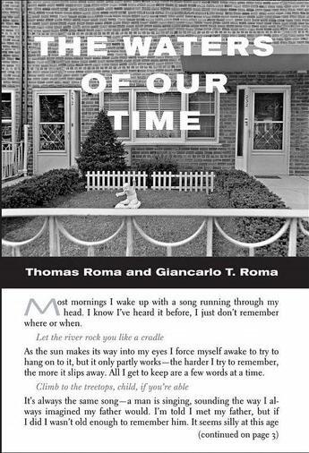 Couverture du livre « Thomas roma the waters of our time » de Roma Thomas & Gianca aux éditions Powerhouse