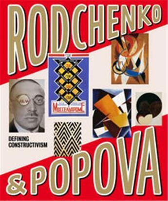 Couverture du livre « Rodchenko and popova ; defining constructivism » de Margarita Tupitsyn aux éditions Tate Gallery