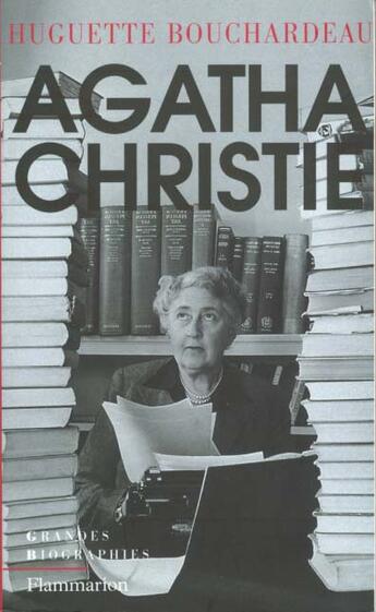 Couverture du livre « Agatha christie » de Huguette Bouchardeau aux éditions Flammarion