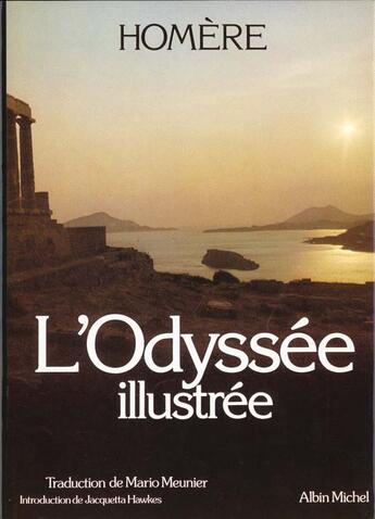 Couverture du livre « L'odyssée illustrée » de Homere aux éditions Albin Michel