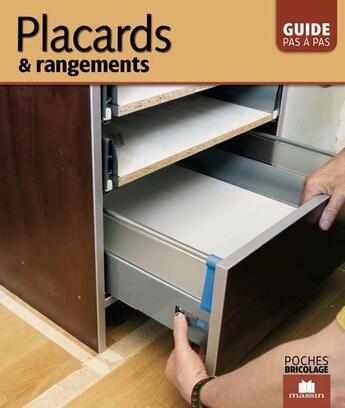 Couverture du livre « Placards & rangements » de  aux éditions Massin