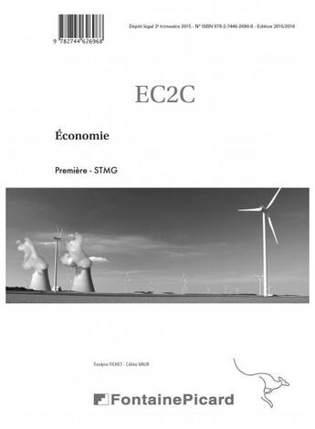 Couverture du livre « Corrige Economie Terminale Stmg » de Fichet-Vaux aux éditions Fontaine Picard