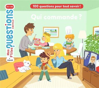 Couverture du livre « Qui commande ? » de Laboucarie/Roubineau aux éditions Milan