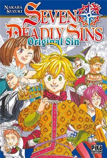 Couverture du livre « Seven Deadly Sins : original sin » de Nakaba Suzuki aux éditions Pika