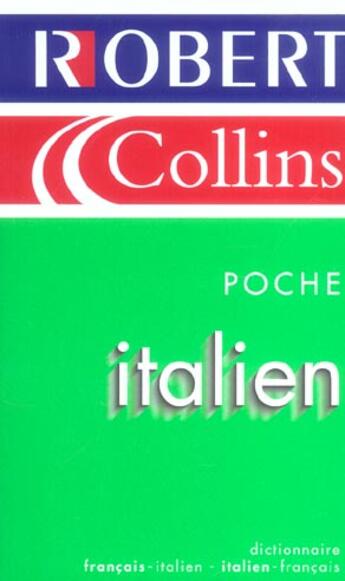 Couverture du livre « Robert & collins poche italien (édition 2005) » de  aux éditions Le Robert