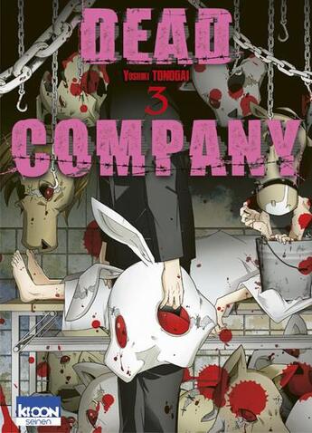 Couverture du livre « Dead company Tome 3 » de Yoshiki Tonogai aux éditions Ki-oon