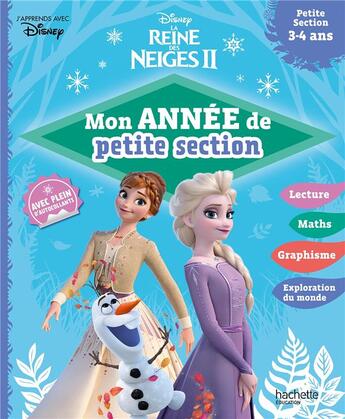 Couverture du livre « Reine neiges 2 - mon annee ps » de Hachette Education aux éditions Hachette Education