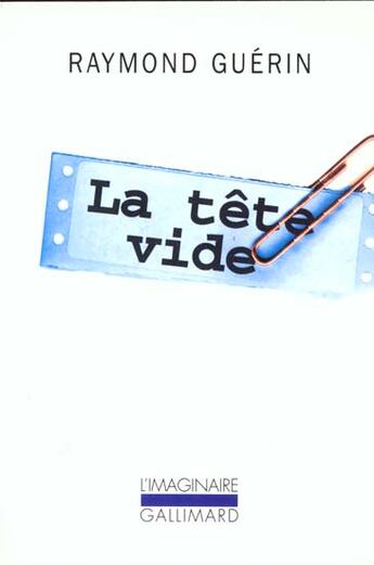 Couverture du livre « La tête vide » de Raymond Guerin aux éditions Gallimard