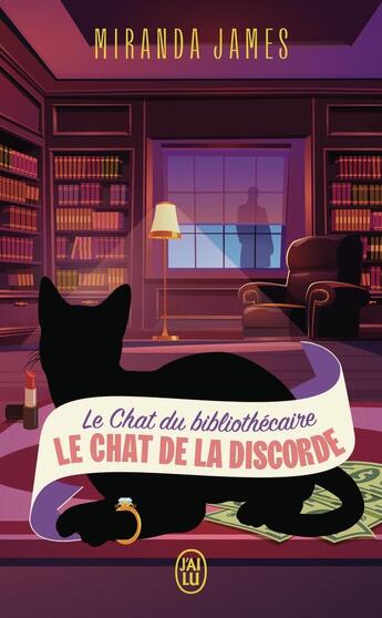 Couverture du livre « Le Chat du bibliothécaire : Le chat de la discorde » de Miranda James aux éditions J'ai Lu