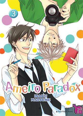 Couverture du livre « Ameiro paradox Tome 3 » de Isaku Natsume aux éditions Taifu Comics
