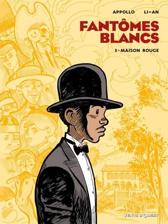 Couverture du livre « Fantômes blancs Tome 1 ; maison rouge » de Appollo et Li-An aux éditions Vents D'ouest