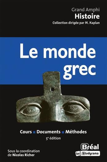 Couverture du livre « Le monde grec » de Nicolas Richer aux éditions Breal