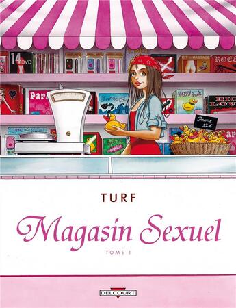 Couverture du livre « Magasin sexuel Tome 1 » de Turf aux éditions Delcourt