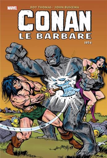Couverture du livre « Conan le Barbare : Intégrale vol.5 : 1974 » de Barry Windsor-Smith et Roy Thomas aux éditions Panini