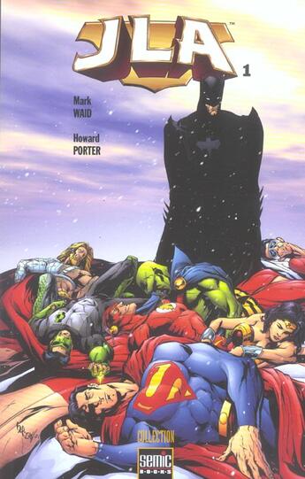 Couverture du livre « JLA t.1 » de Mark Waid et Howard Porter aux éditions Semic