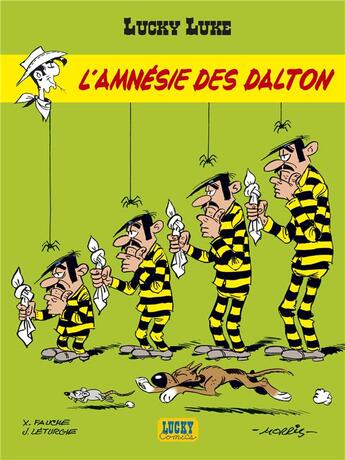 Couverture du livre « Lucky Luke t.29 : l'amnésie des Dalton » de Jean Leturgie et Xavier Fauche et Morris aux éditions Lucky Comics