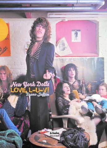 Couverture du livre « New York dolls » de Bruno Juffin aux éditions Le Layeur