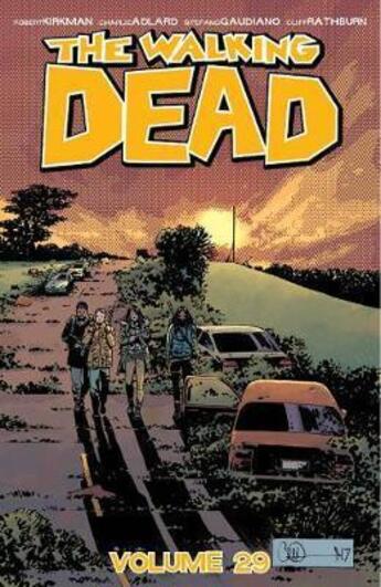 Couverture du livre « The walking dead Tome 29 : lines we cross » de Charlie Adlard et Robert Kirkman et Collectif aux éditions Image Comics