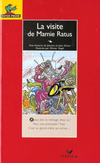 Couverture du livre « La Visite De Mamie Ratus » de Guion et Vogel aux éditions Hatier