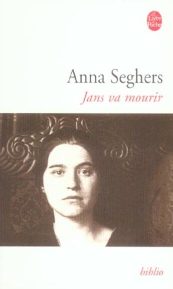 Couverture du livre « Jans va mourir » de Seghers-A aux éditions Le Livre De Poche