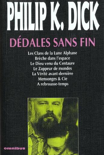 Couverture du livre « Dedales sans fins » de Dick/Schwartz aux éditions Omnibus