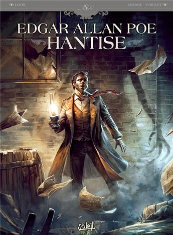 Couverture du livre « Edgar Allan Poe ; hantise » de Bastien Orenge et Thomas Verguet et Stephane Louis aux éditions Soleil