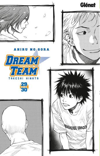 Couverture du livre « Dream team : Tome 29 et Tome 30 » de Takeshi Hinata aux éditions Glenat