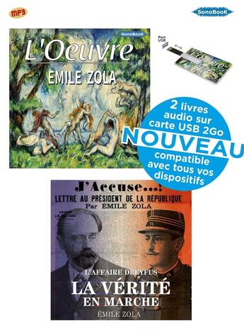 Couverture du livre « L'oeuvre ; la vérité en marche » de Émile Zola aux éditions Sonobook