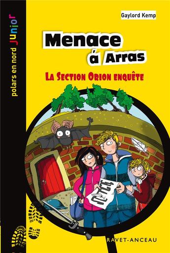 Couverture du livre « Menace à Arras » de Gaylord Kemp aux éditions Ravet-anceau