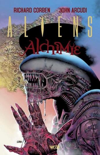 Couverture du livre « Aliens alchimie » de Richard Corben et John Arcudi aux éditions Wetta Worldwide