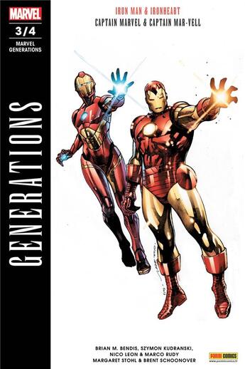 Couverture du livre « Marvel generations n.3 » de Marvel Generations aux éditions Panini Comics Fascicules