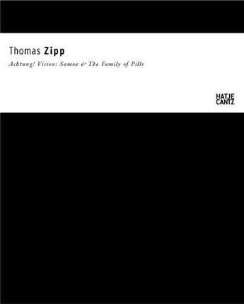 Couverture du livre « Thomas zipp /anglais/allemand » de Zipp aux éditions Hatje Cantz