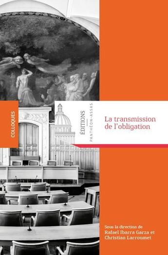 Couverture du livre « La transmission de l'obligation » de  aux éditions Pantheon-assas