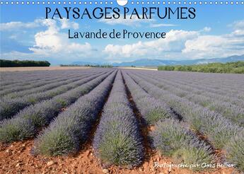 Couverture du livre « Paysages parfumes lavende de provence calendrier mural 2020 din a3 horizontal - douze paysages fleur » de Hellier Phot aux éditions Calvendo