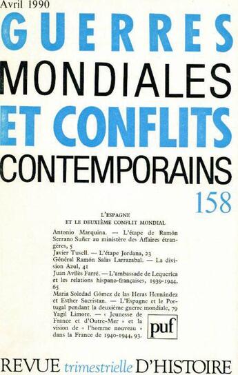 Couverture du livre « Gmcc 1990, n 158 » de  aux éditions Puf