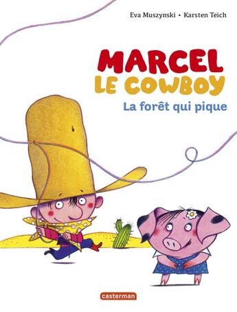 Couverture du livre « Marcel le cowboy Tome 1 » de Muszynski/Teich aux éditions Casterman