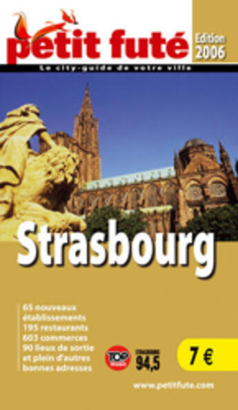 Couverture du livre « Strasbourg (édition 2006) » de Collectif Petit Fute aux éditions Le Petit Fute