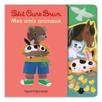 Couverture du livre « Mes amis animaux » de Laura Bour aux éditions Bayard Jeunesse