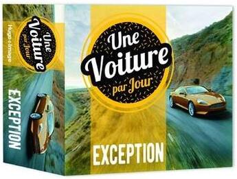 Couverture du livre « Une voiture par jour exception (édition 2020) » de  aux éditions Hugo Image