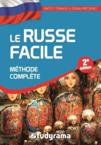 Couverture du livre « Le russe facile » de Oksana Kiritchenko aux éditions Studyrama